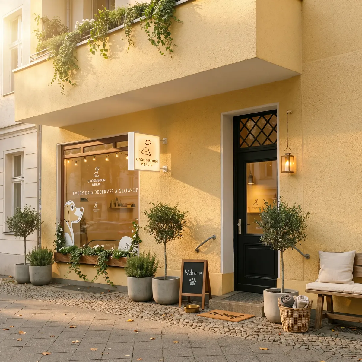 GroomRoom Berlin von außen, Giesebrechtstraße 2